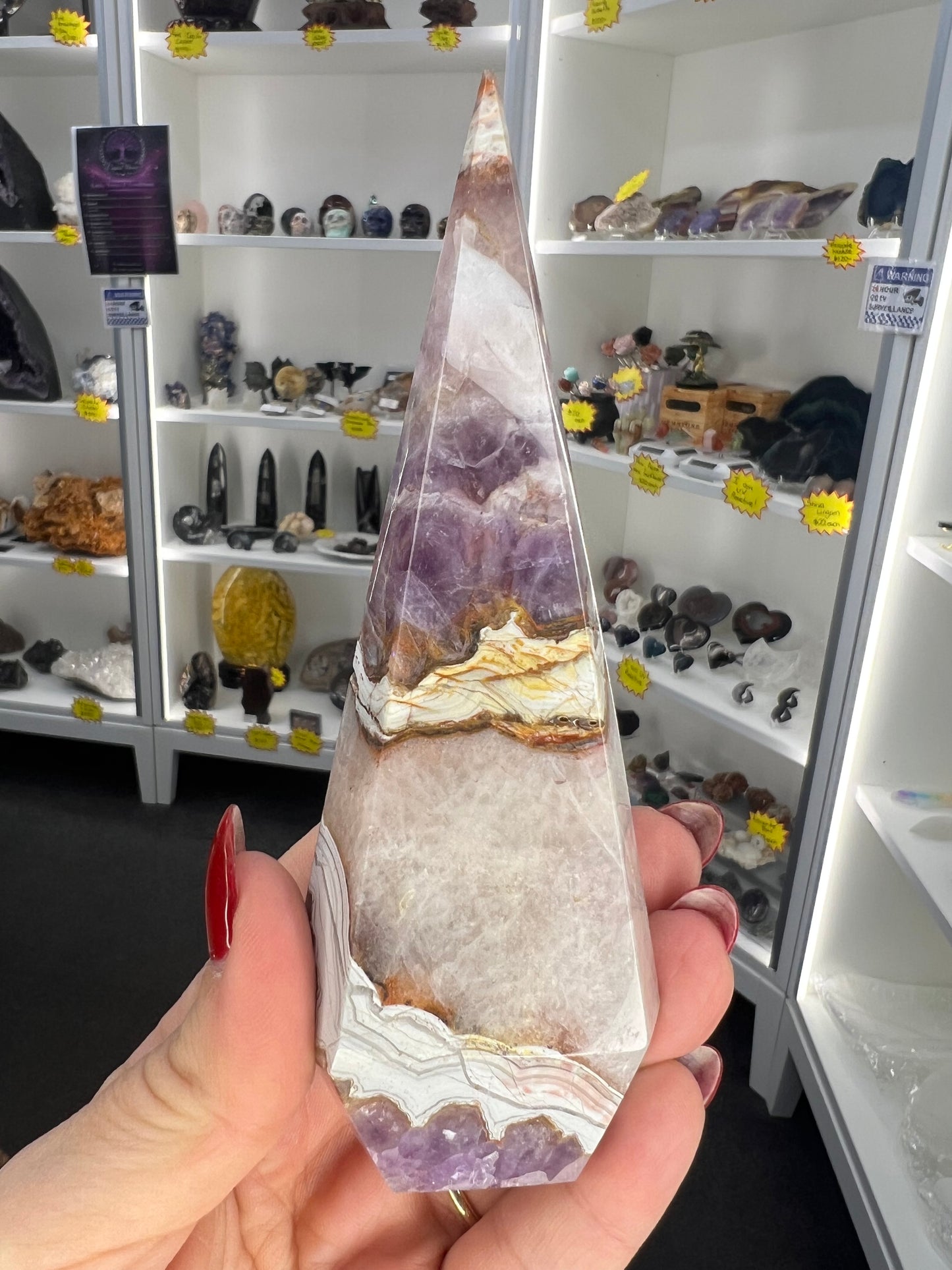 Crazy Lace Amethyst Freeform