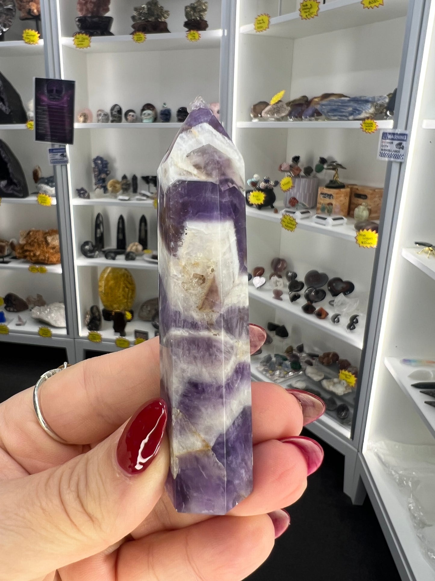 Chevron / Dream Amethyst Tower