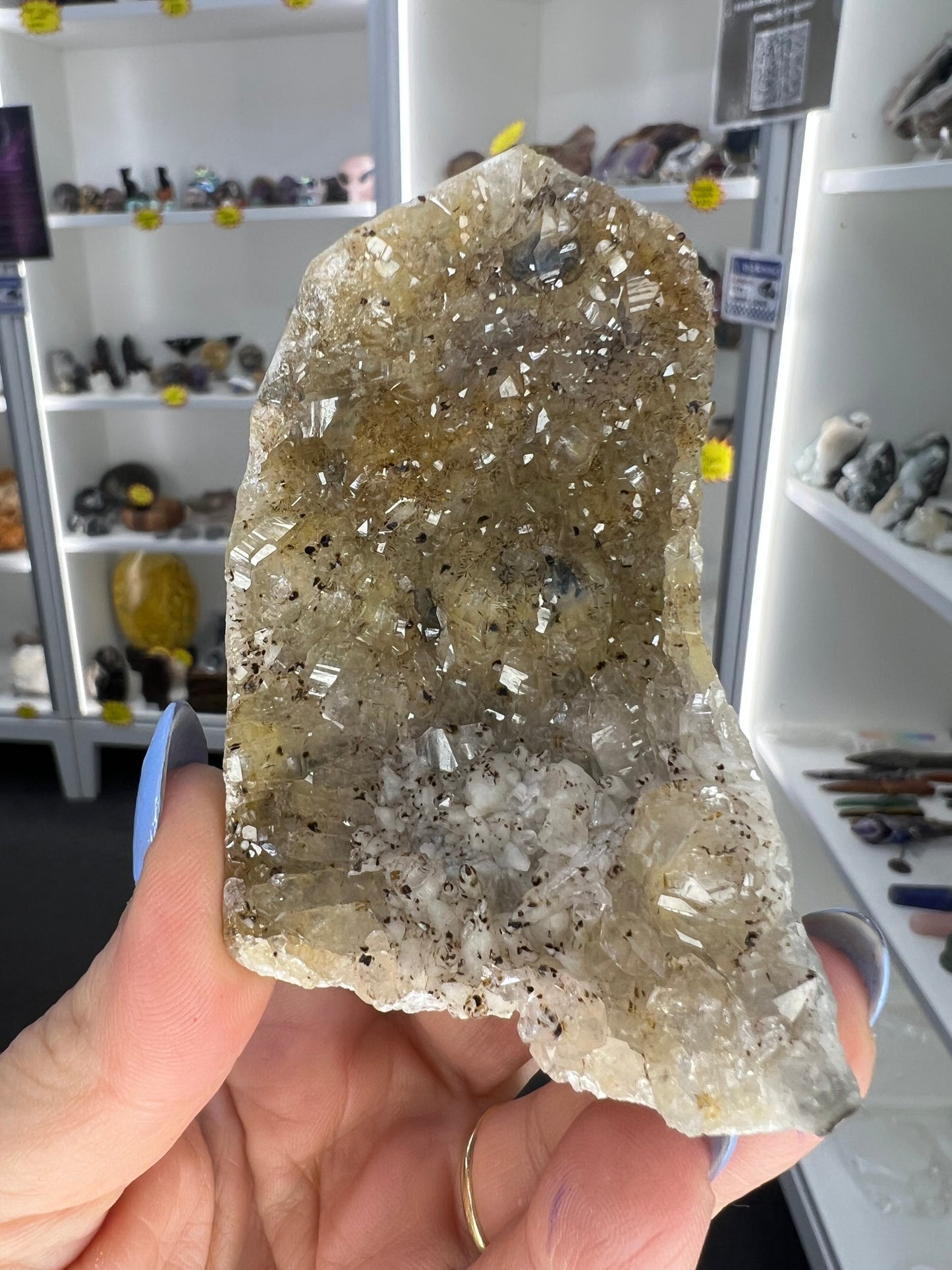 Quartz / Calcite Specimen (UV Reactive)