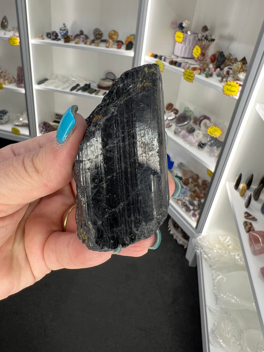 Black Tourmaline Raw Chunk