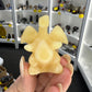 Yellow Calcite Character Carving