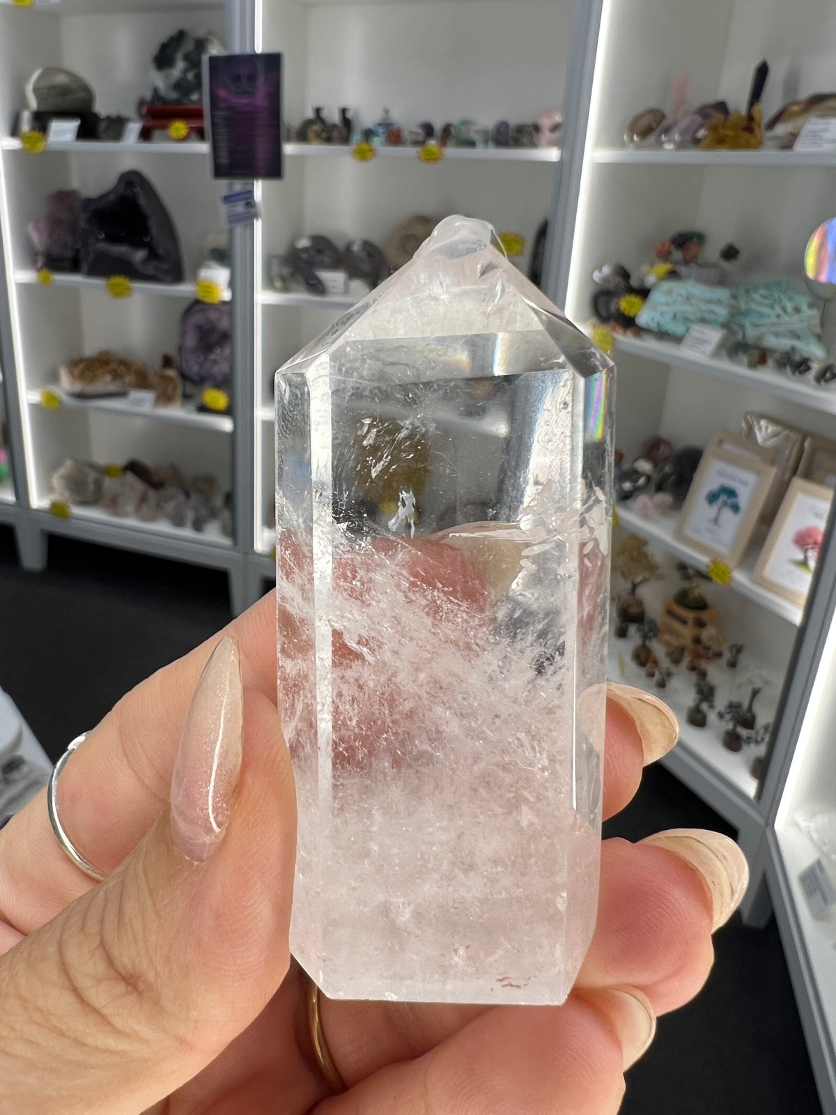 Clear Quartz Tower