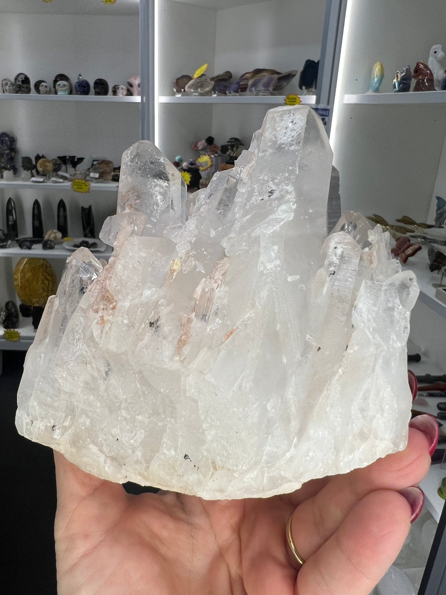 Clear Quartz Cluster