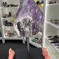 Amethyst Point on Stand