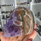Crazy Lace Amethyst Skull