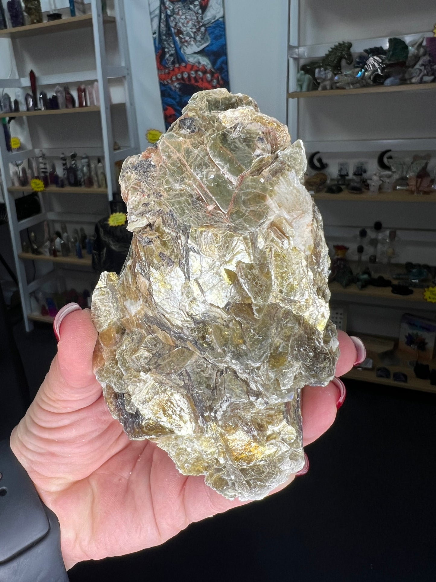 Golden Mica Specimen