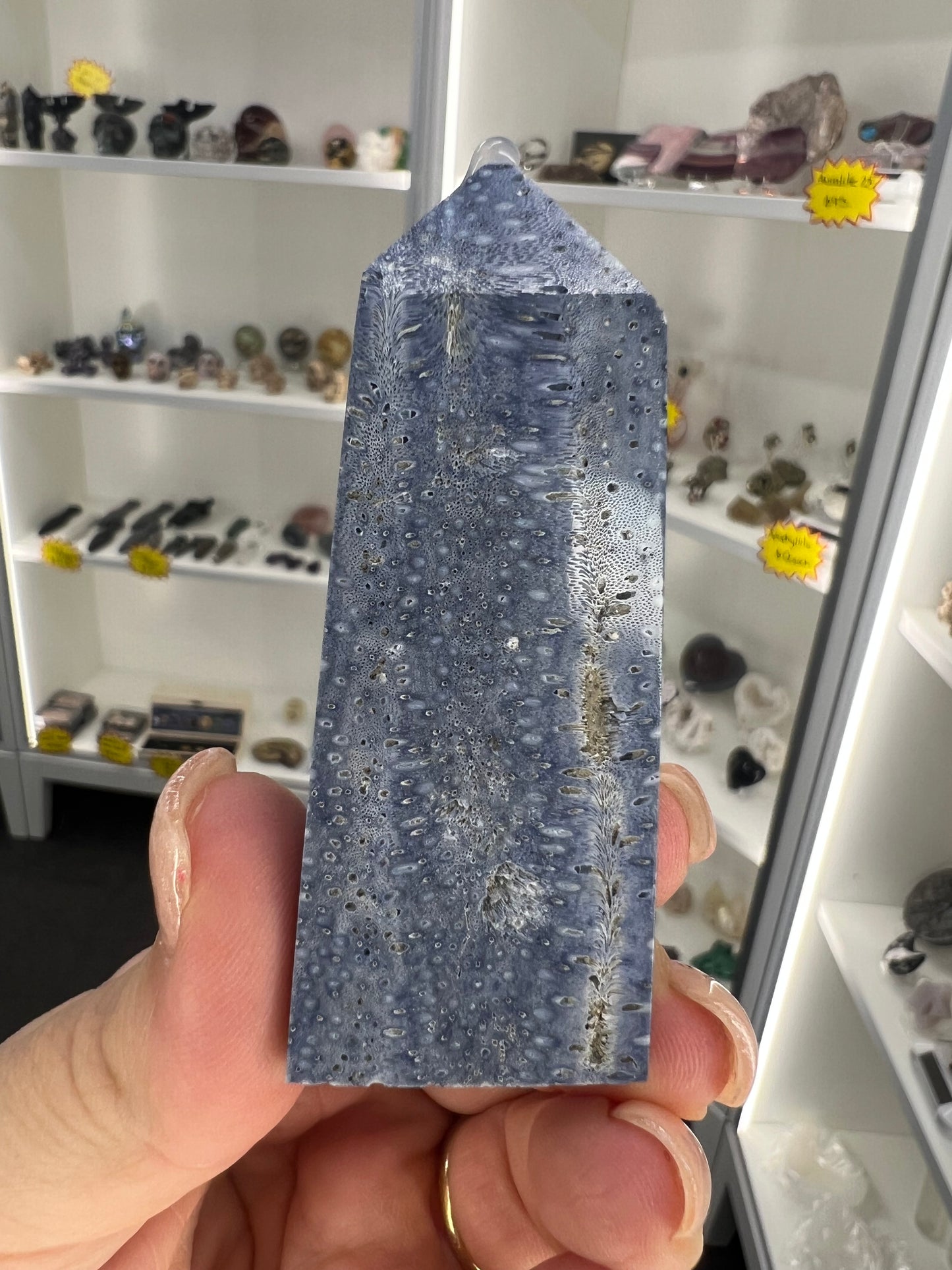 Blue Coral Jade Tower