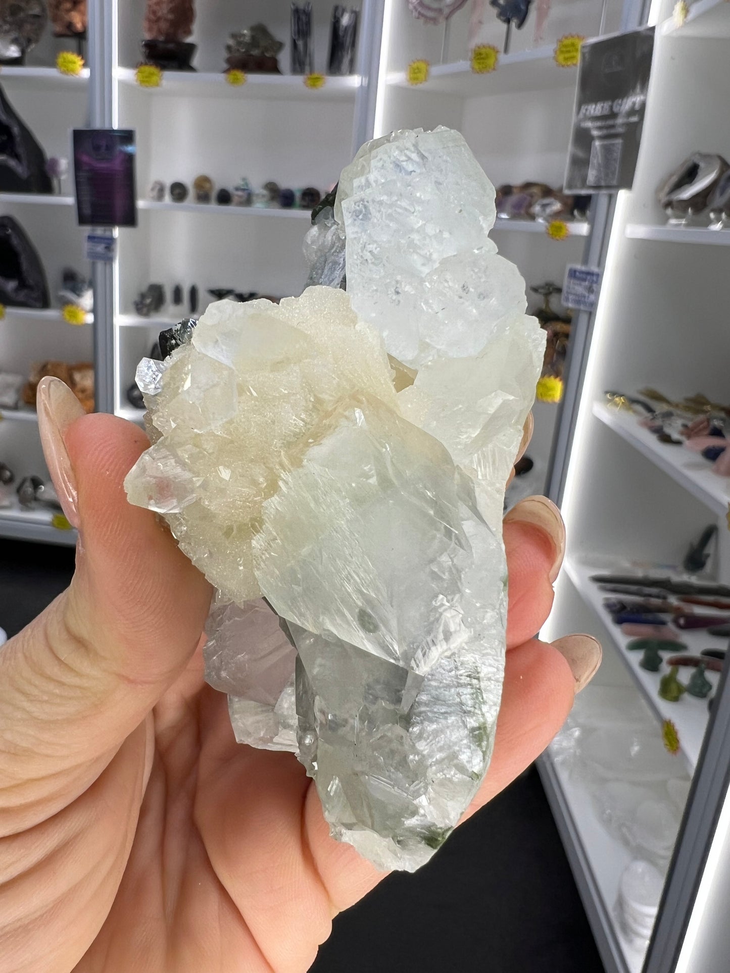 Apophyllite x Stilbite Specimen