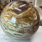 Green Onyx Sphere on Stand