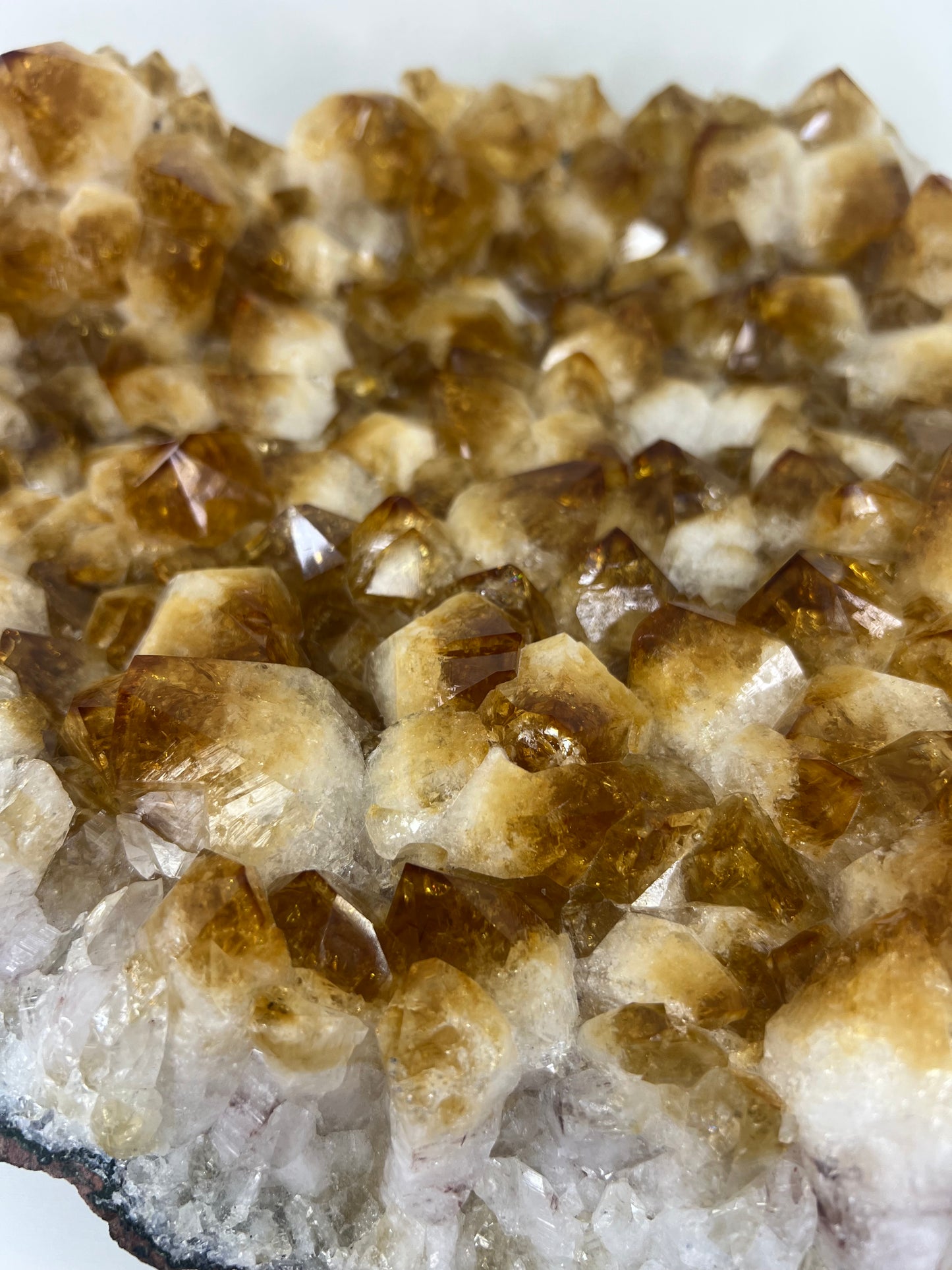Huge Citrine Cluster