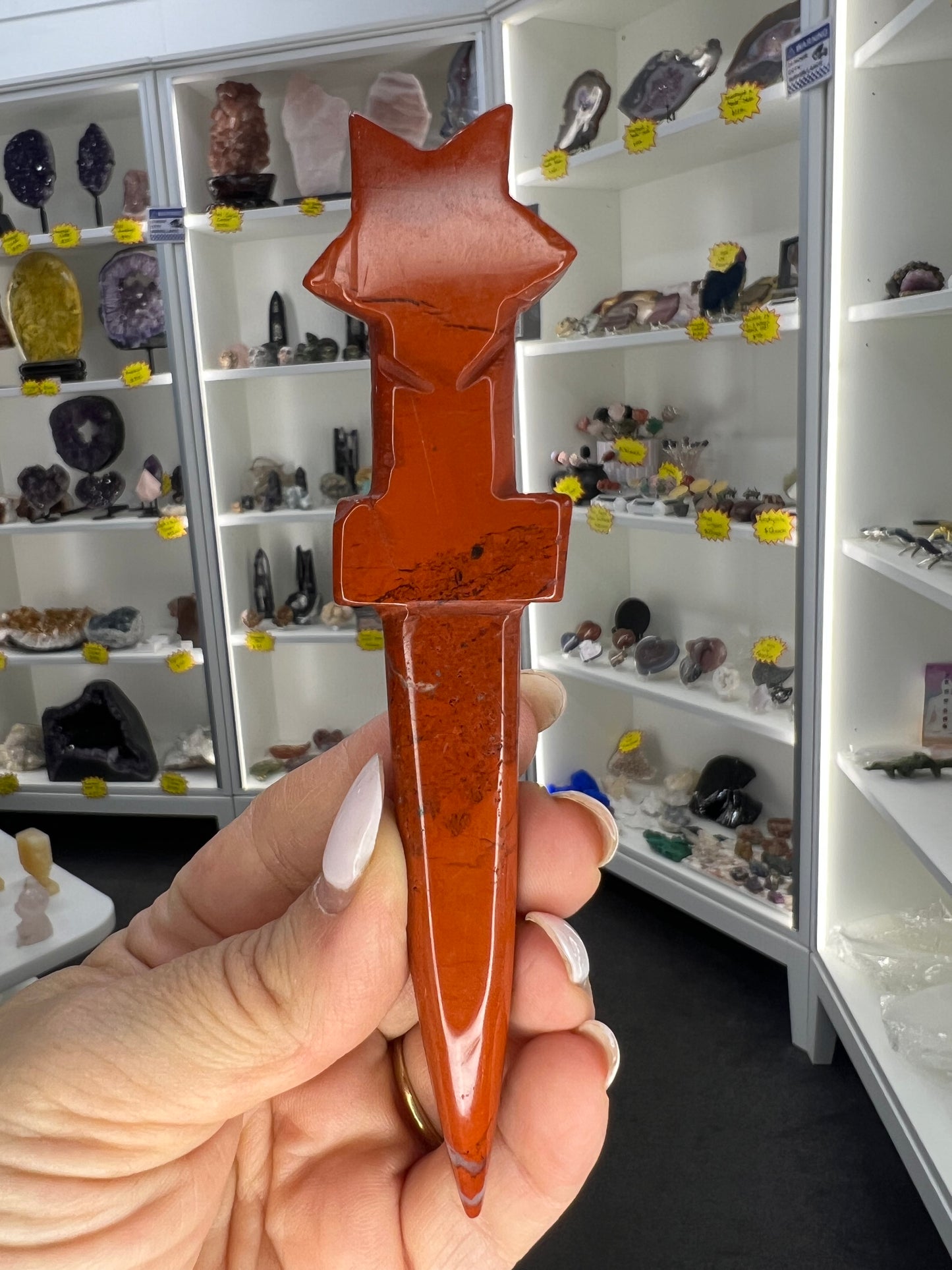 Red Jasper Dagger