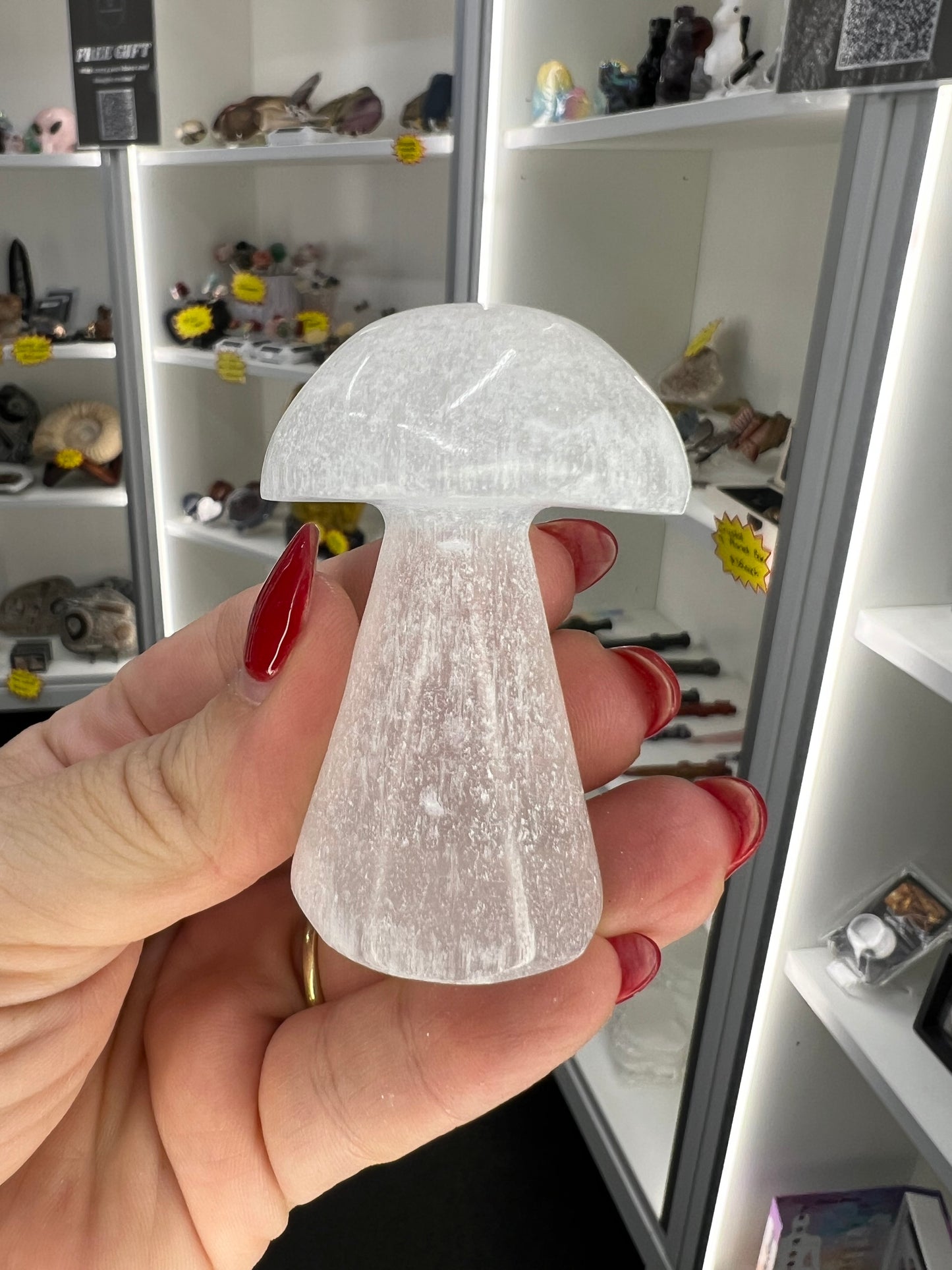 Selenite Mushroom