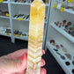 Yellow Banded Fluorite Tower