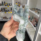 Moss Agate Dragon Head