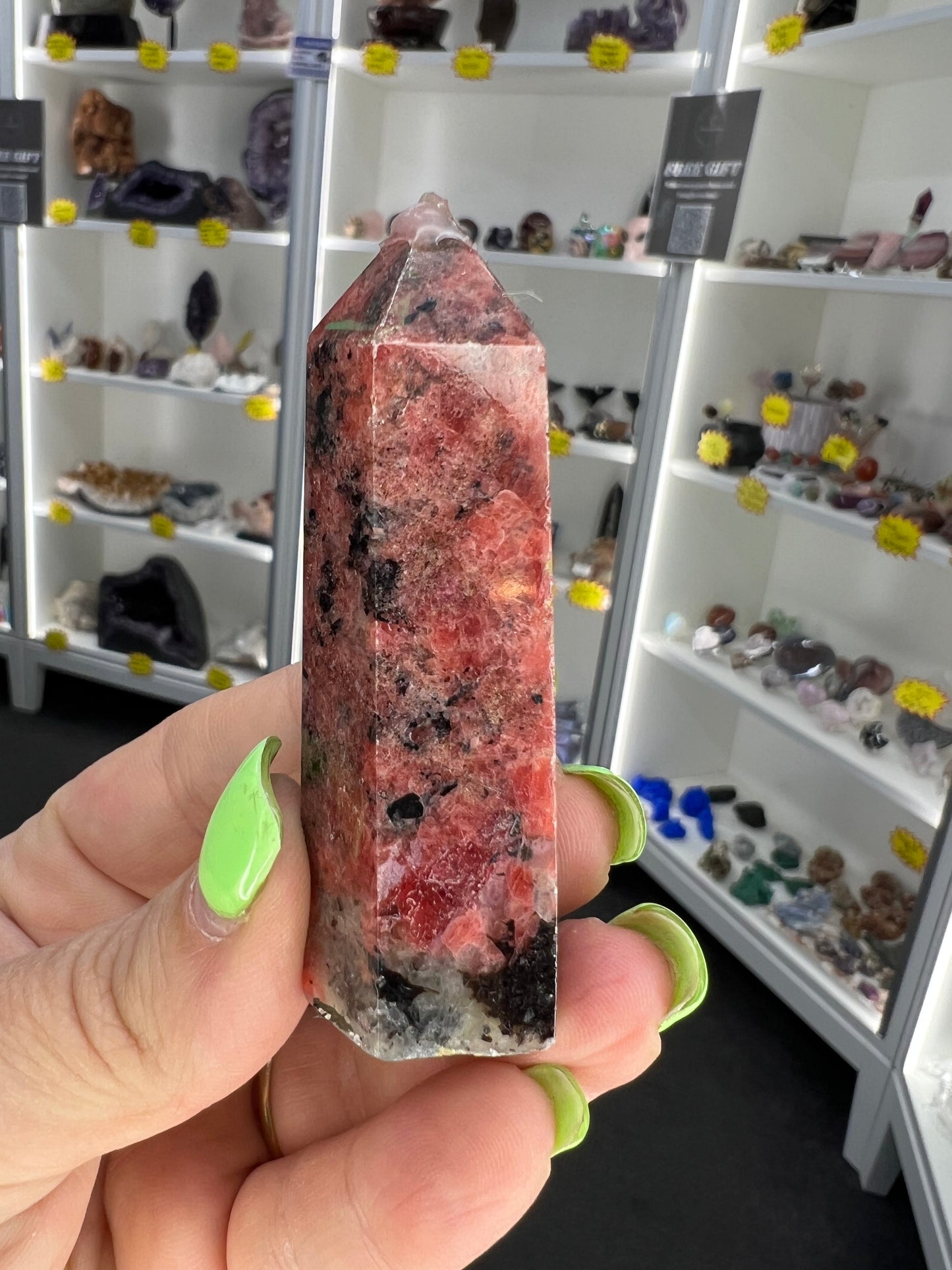 Rhodonite Tower