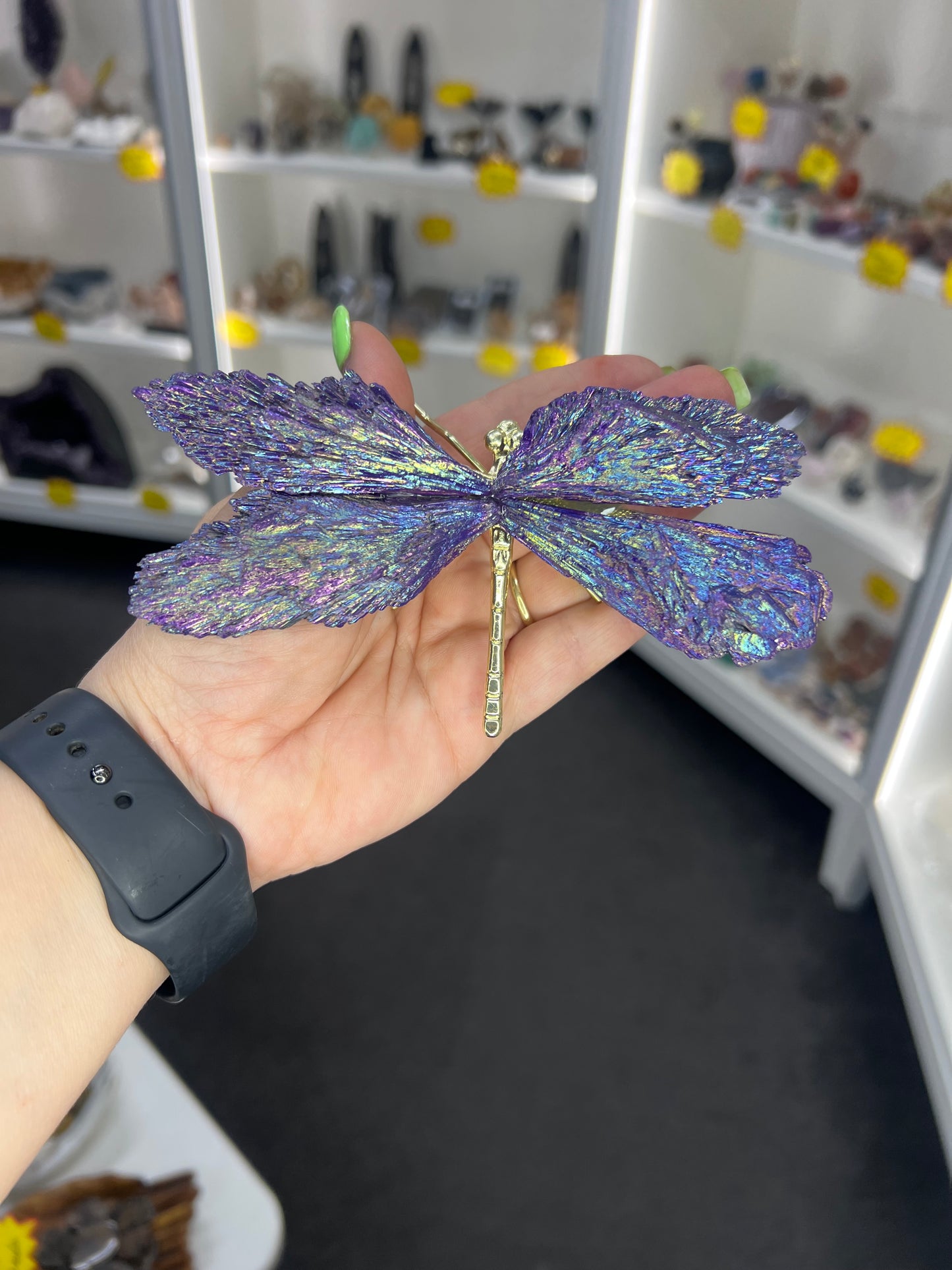 Aura Kyanite Dragonfly