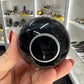Black Fluorite Sphere with Stand