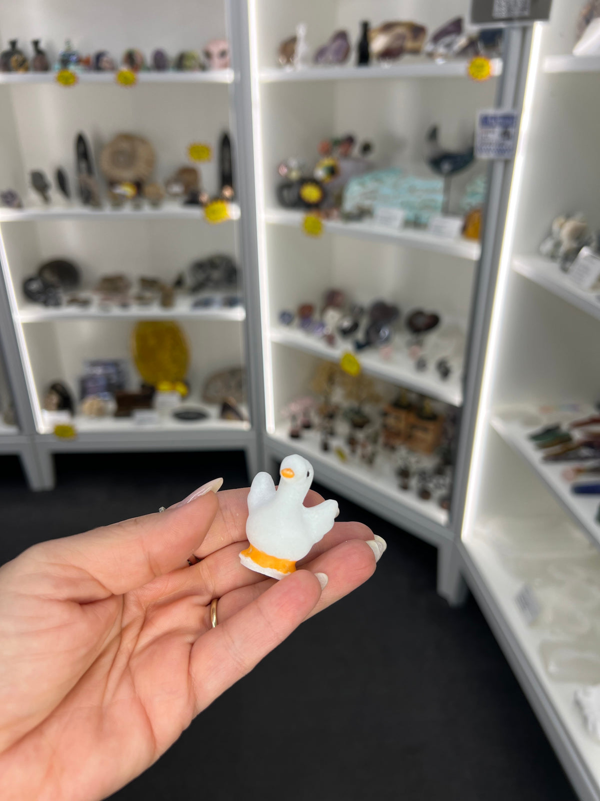 White Quartz Goose