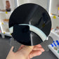 Black Obsidian Mirror with Stand