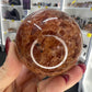 Golden Strawberry Quartz Sphere with Stand