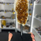 Citrine Cluster Specimen on Stand