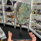 Amethyst Cluster Specimen on Stand
