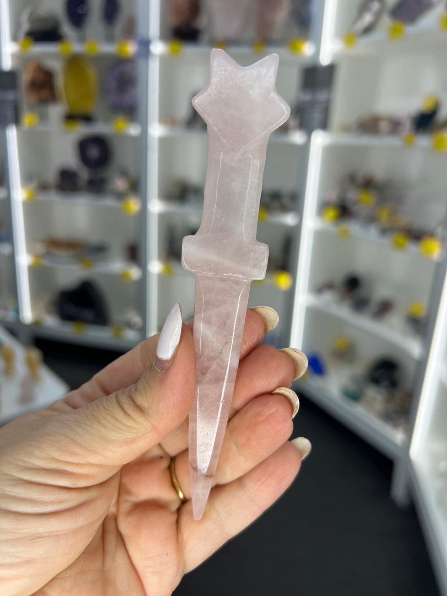 Rose Quartz Dagger