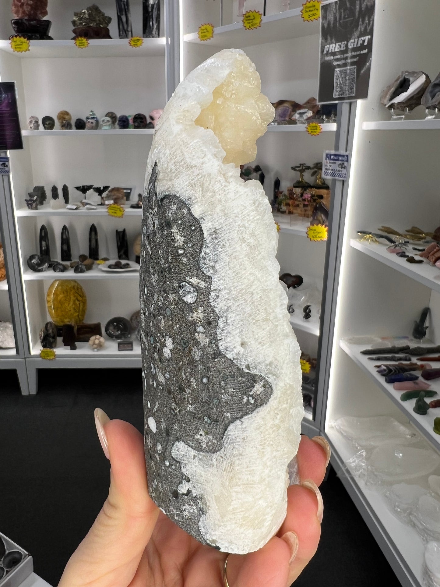 Apophyllite x Stilbite Specimen