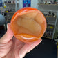 Geode Carnelian Sphere with Stand