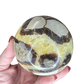 Septarian Sphere with Stand