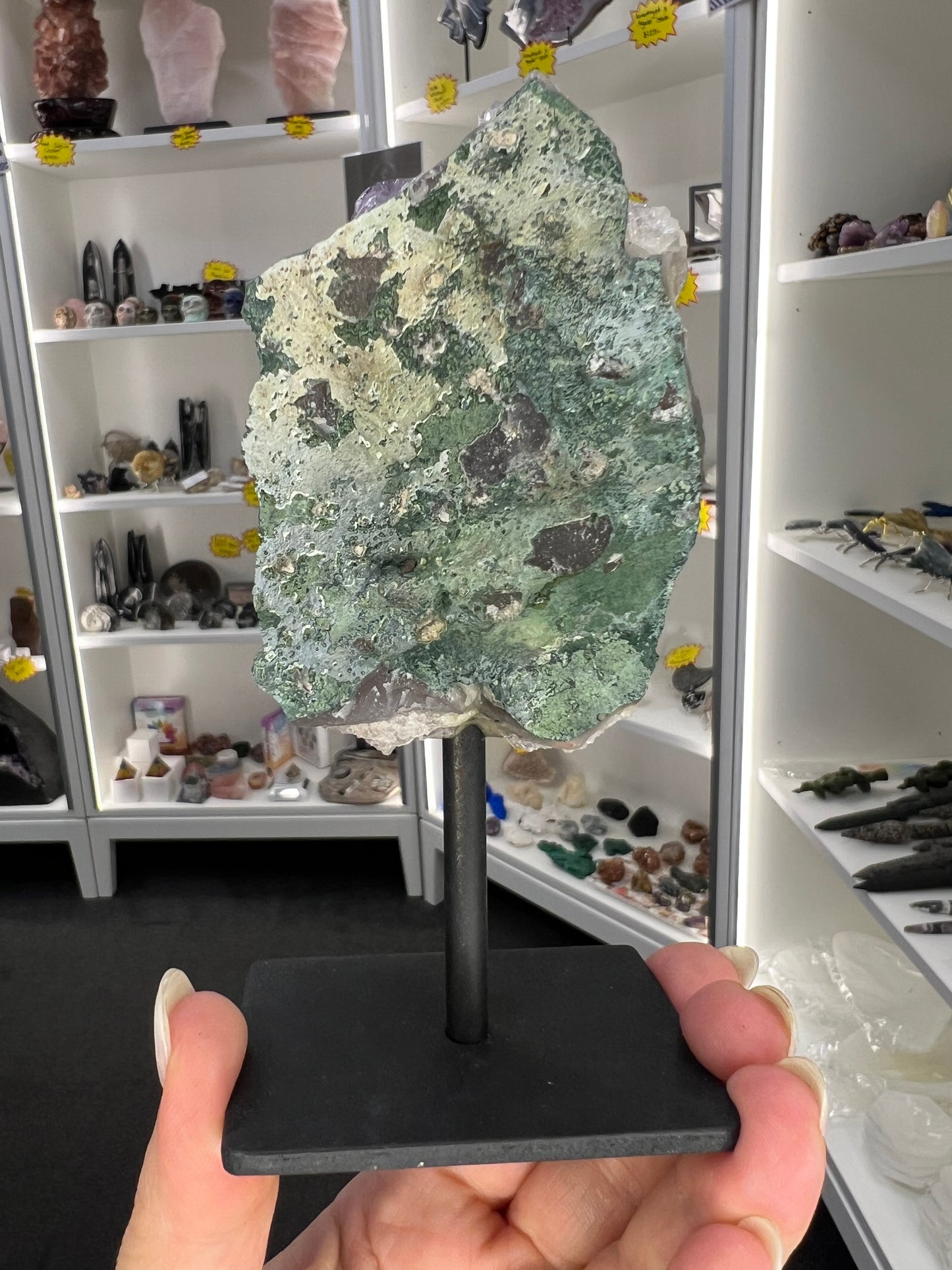 Amethyst Cluster on Stand