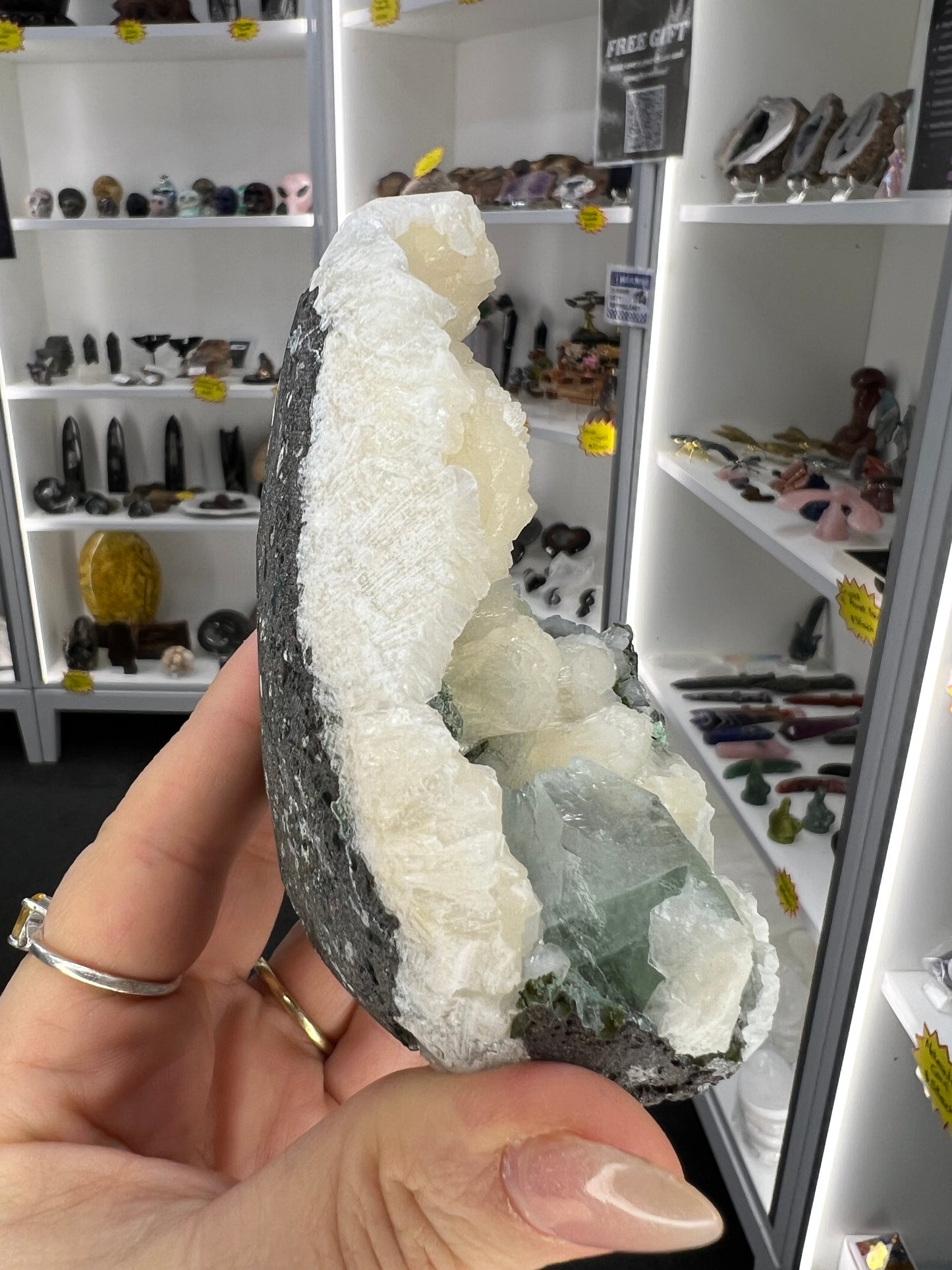 Apophyllite x Stilbite Specimen