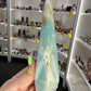 Caribbean Calcite Faceted Freeform