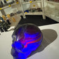 Black Fluorite Skull (UV Reactive)