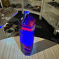 Black Fluorite Tower (UV Reactive)