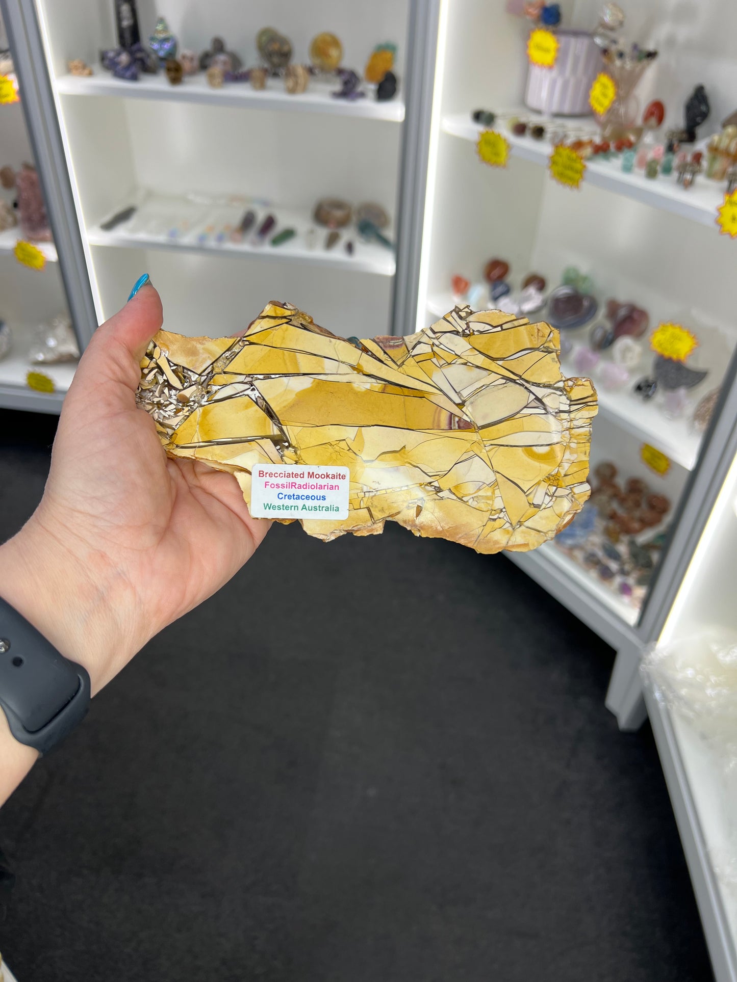 Brecciated Mookaite Slab