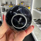 Black Fluorite Sphere with Stand