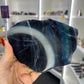 Black Fluorite Slab (UV Reactive)