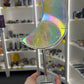 Aura Quartz Moon on Stand