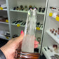 Clear Quartz Double Point Tower on Stand
