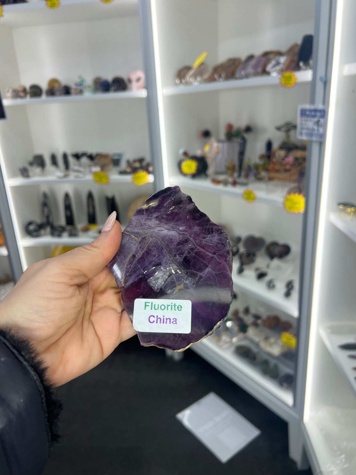 Fluorite Slab