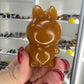 Honey Calcite Labubu