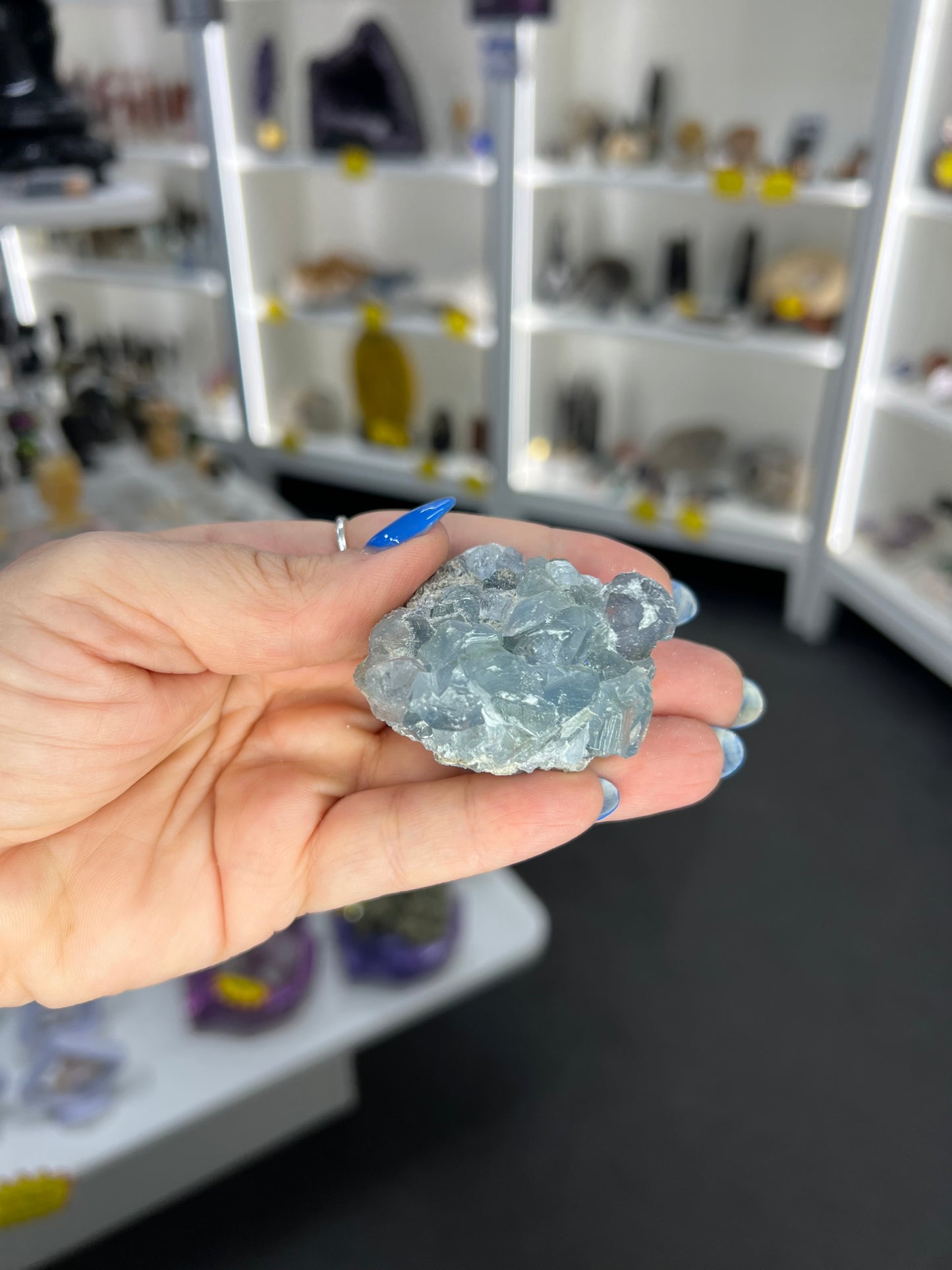 Celestite Cluster Specimen