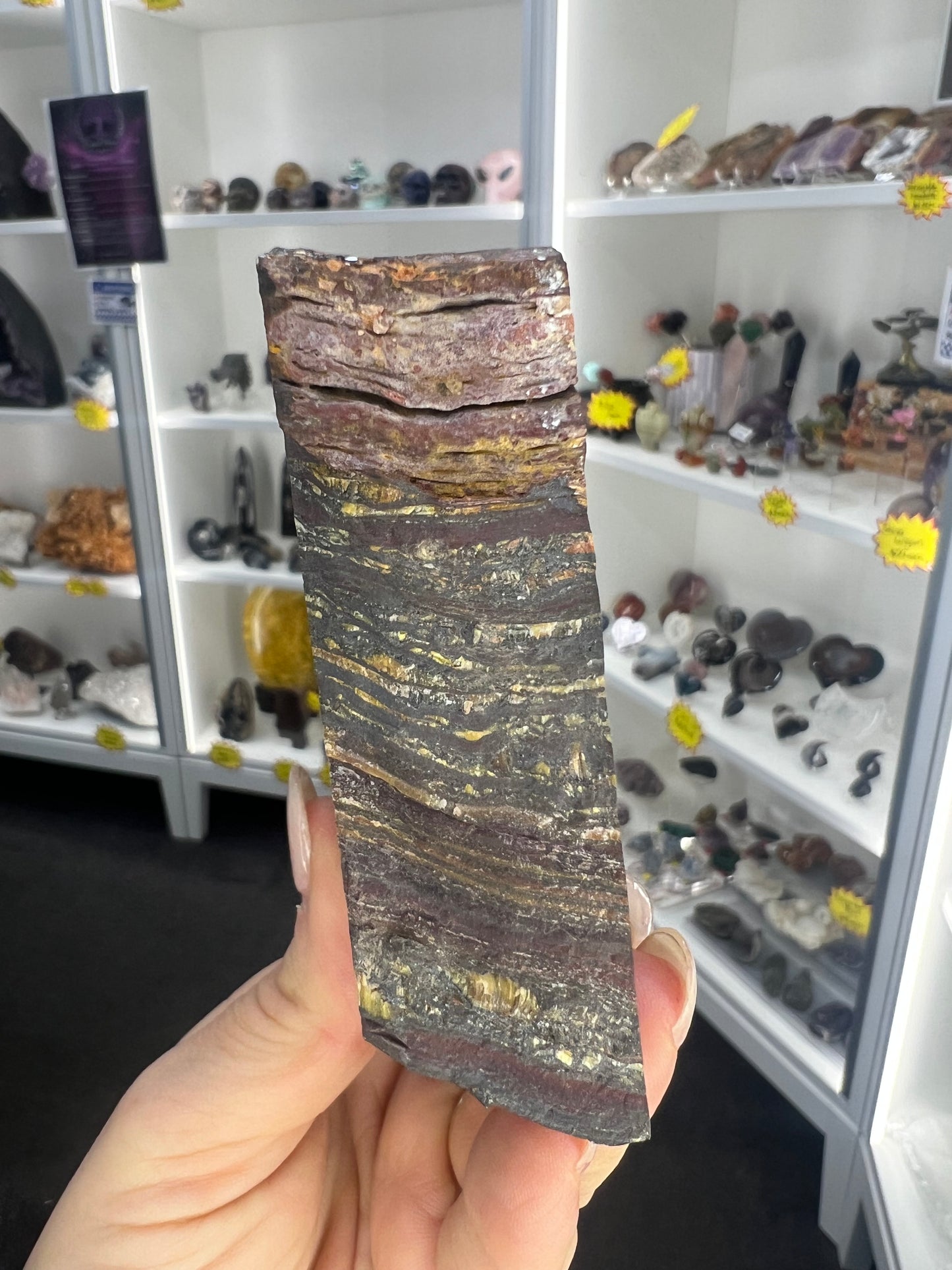 Banded Tiger Iron Slab