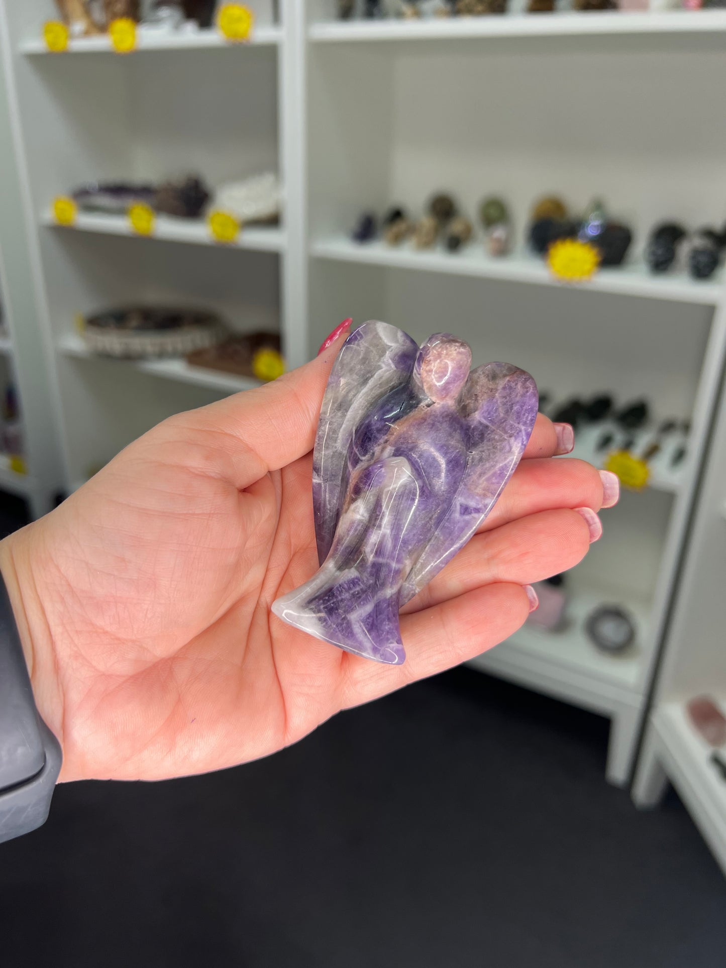 Chevron / Dream Amethyst Angel
