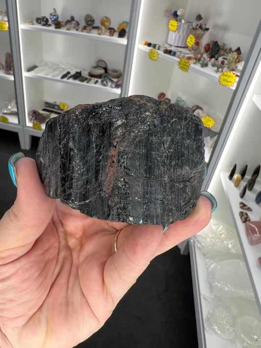 Black Tourmaline Raw Chunk