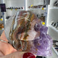 Crazy Lace Amethyst Skull
