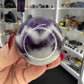 Chevron / Dream Amethyst Sphere with Stand