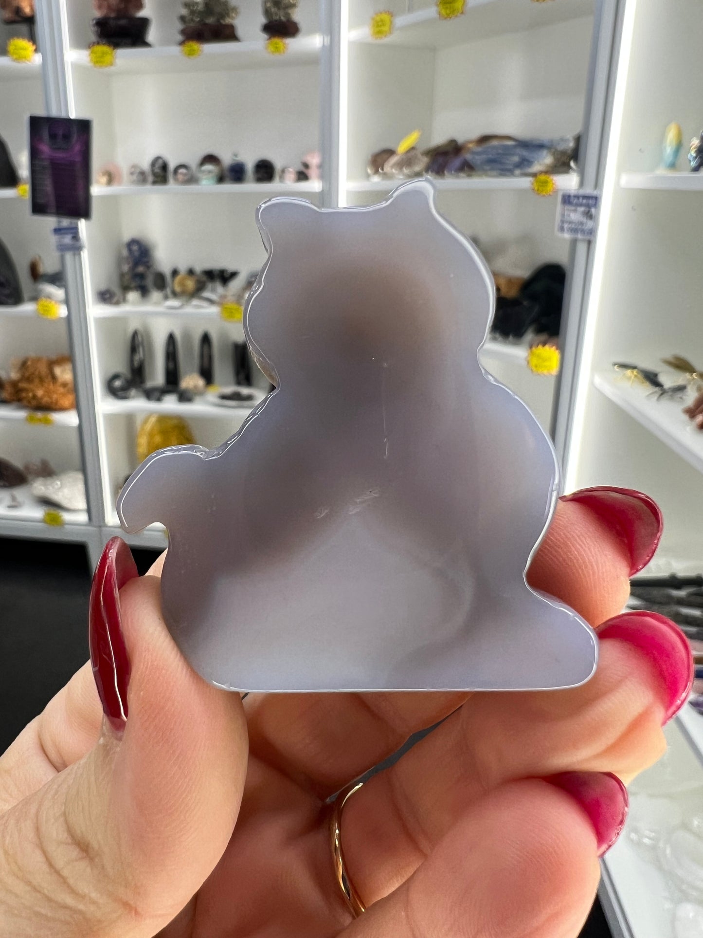 Druzy Agate Cat