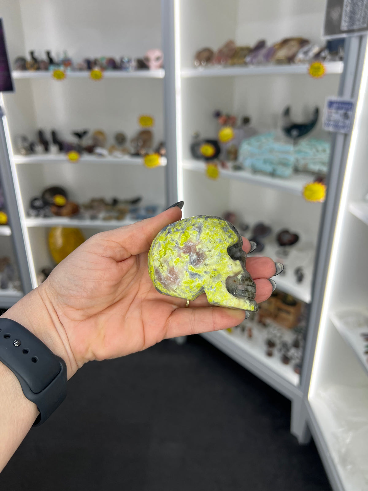Plum Jade Skull